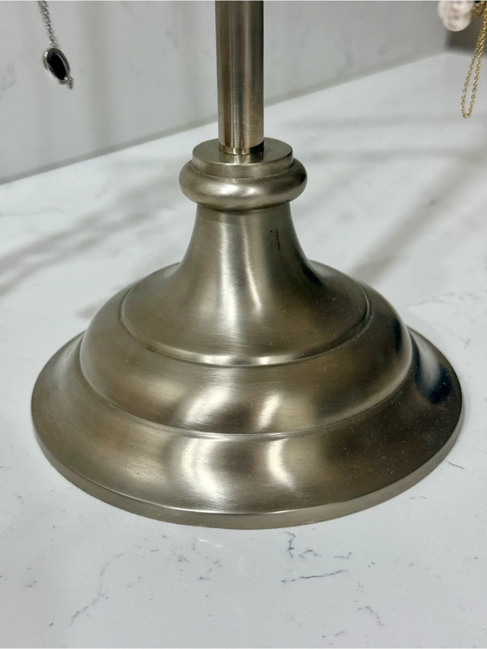 Pottery Barn Jewelry Stand in Brushed Nickel